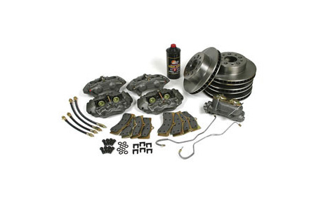 1967-1976 Corvette PWR Deluxe Brake Overhaul Kit (Rebuilt Calipers w/Original Seal)