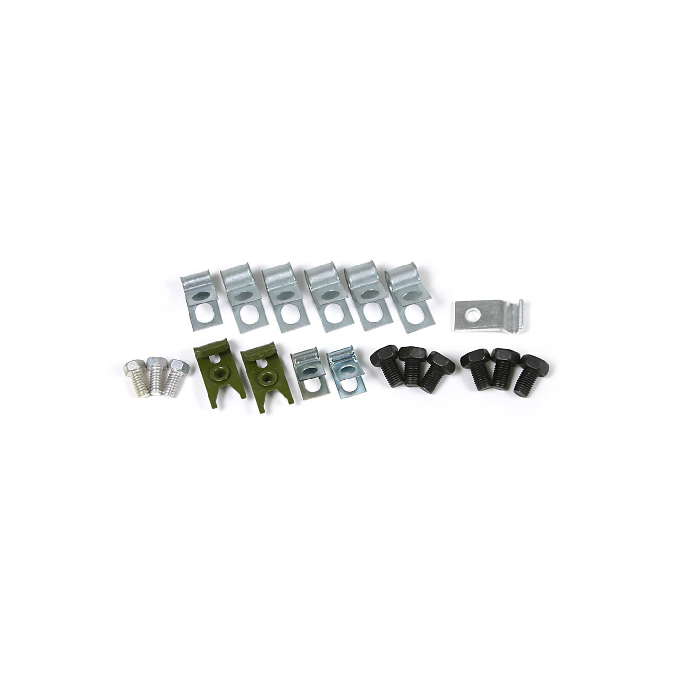 67 Brake Line Clip & Bolt Kit (Correct)