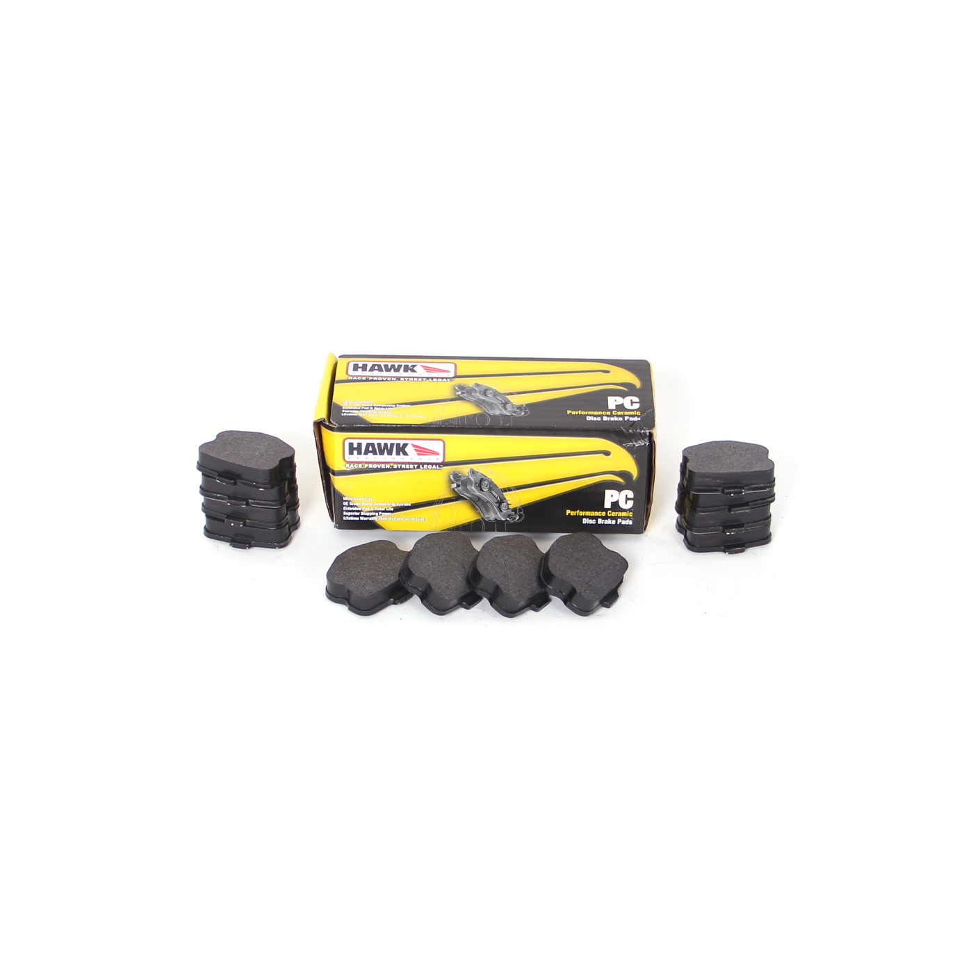 06-13 Z06/Grand Sport Front Hawk Ceramic Brake Pads