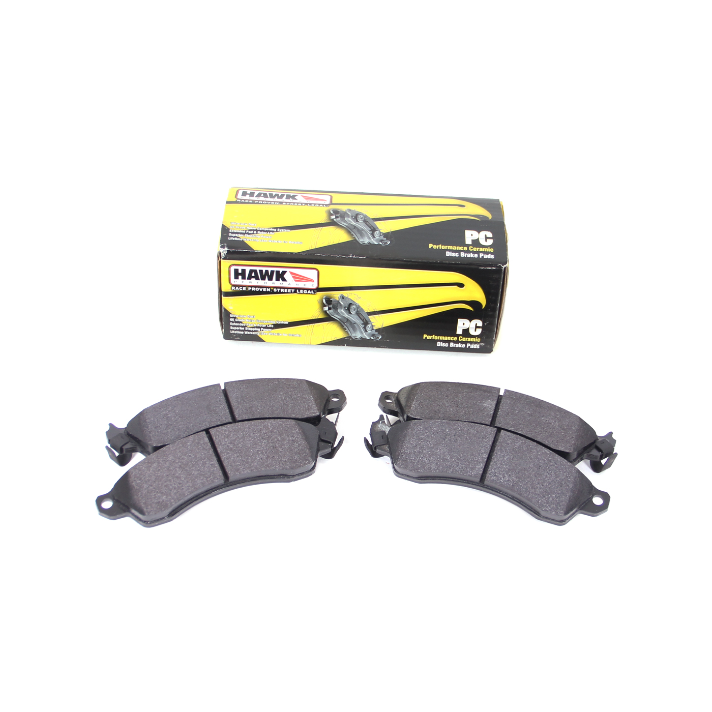 88-96 Hawk Ceramic Front Brake Pads