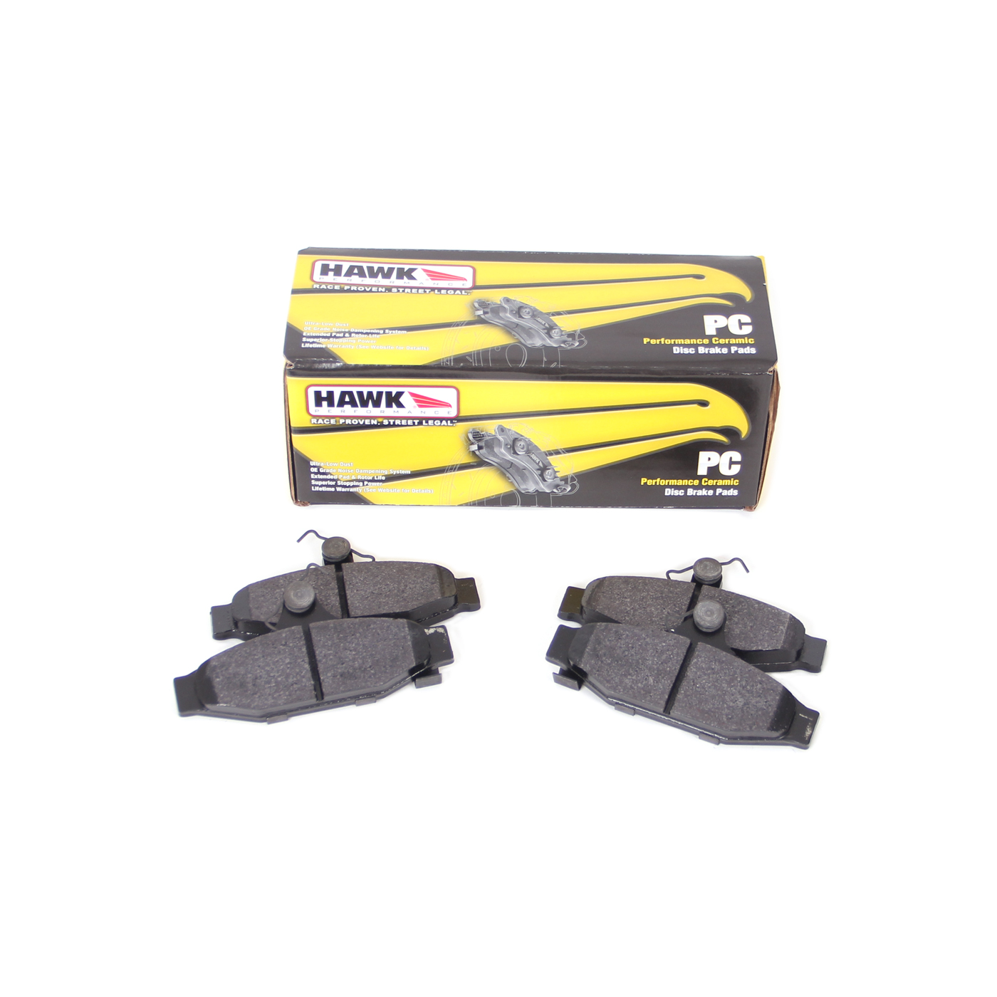 84-96 Hawk Ceramic Rear Brake Pads