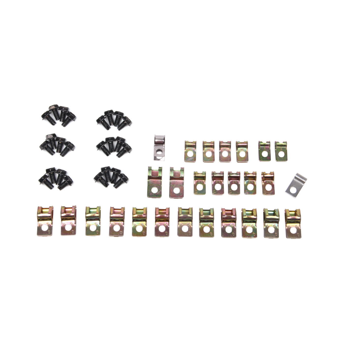 74-82 Fuel & Brake Line Clip & Bolt Kit (Correct Reproduction)