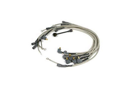 1965-1974 Corvette 396/427/454 Reproduction Braided Spark Plug Wires (Dated)