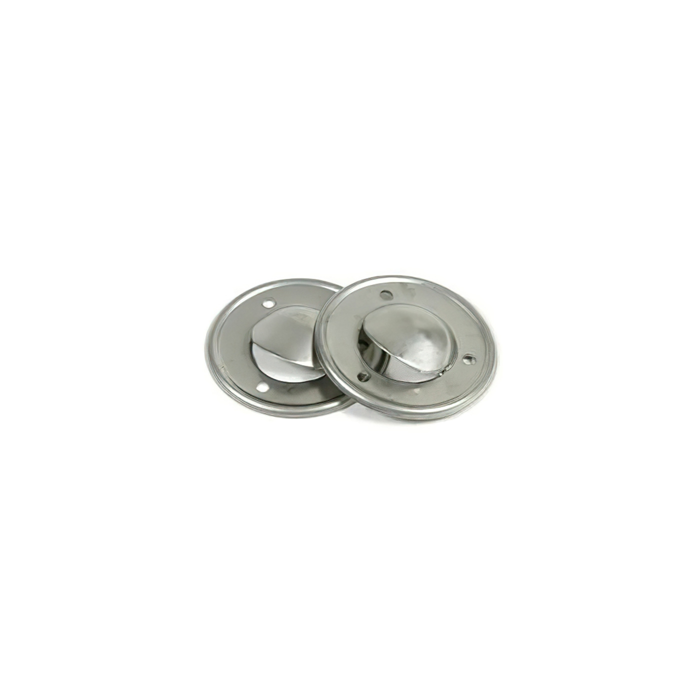 68-70 Conv Rear Window Vent Drain Shields