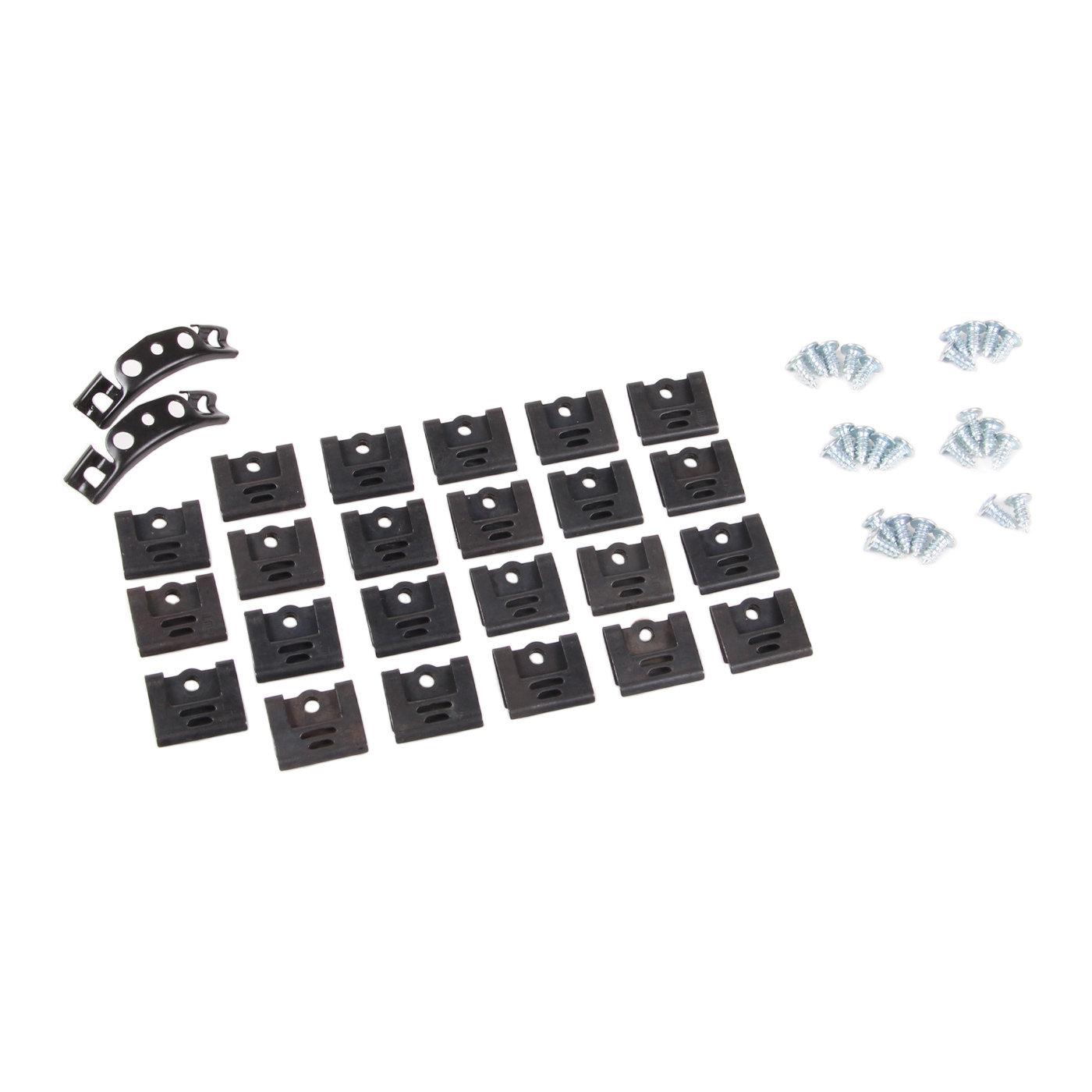 64-67 Coupe Windshield Molding Clip & Screw Set