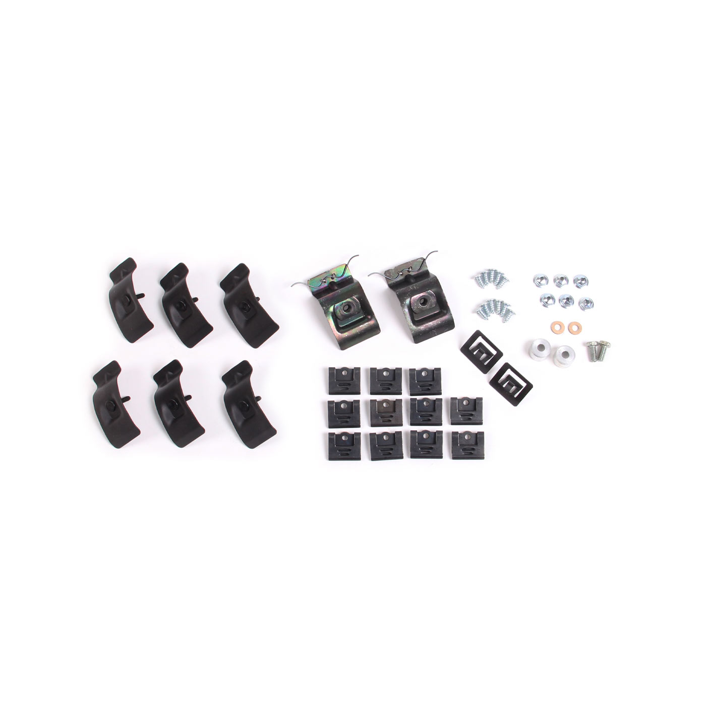 64-67 Conv Deluxe Windshield Molding Clip & Screw Set