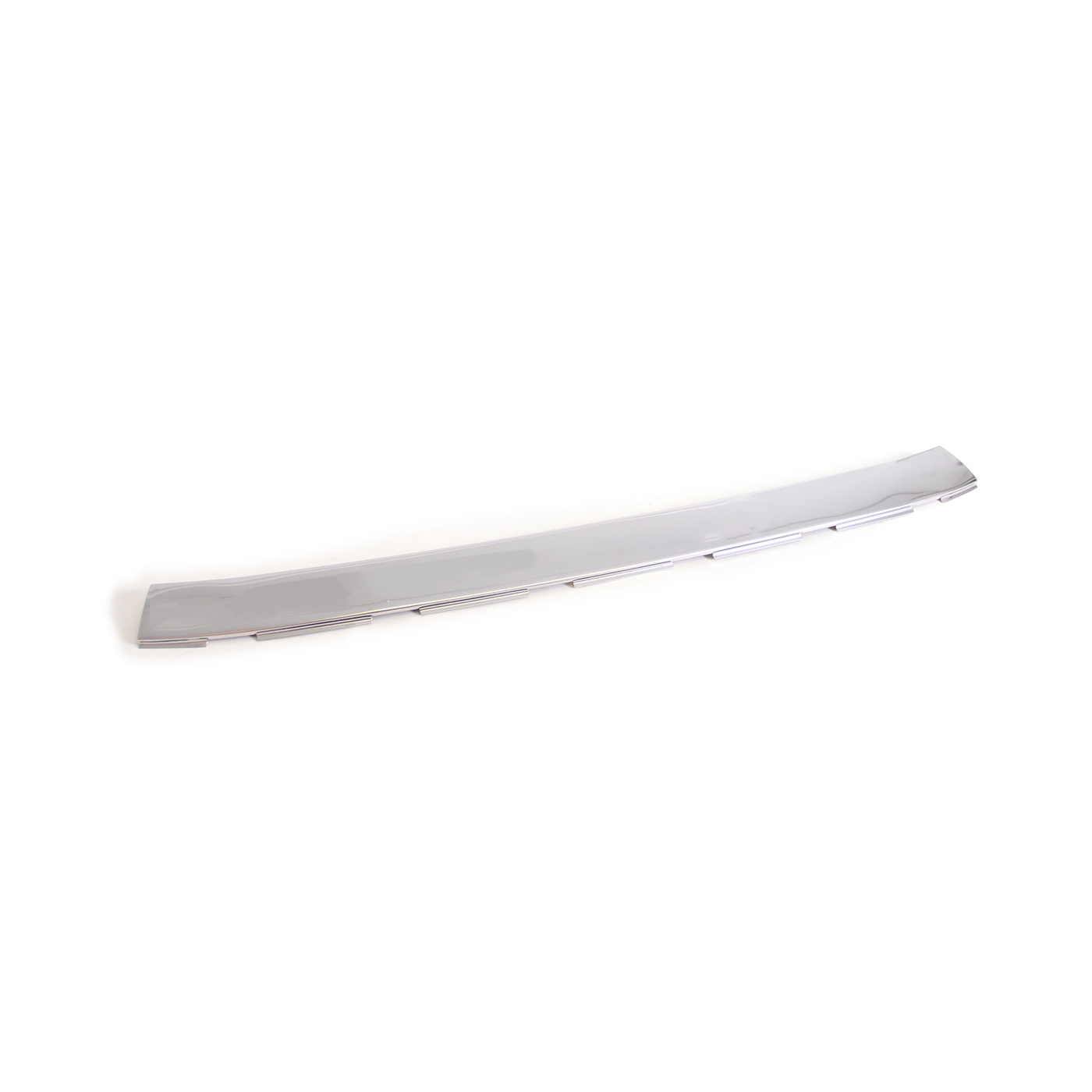 68-69E Conv Windshield Frame Upper Stainless Molding