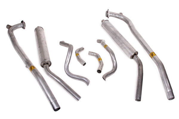 61 283 Hiperf Exhaust System w/Off-Road Mufflers