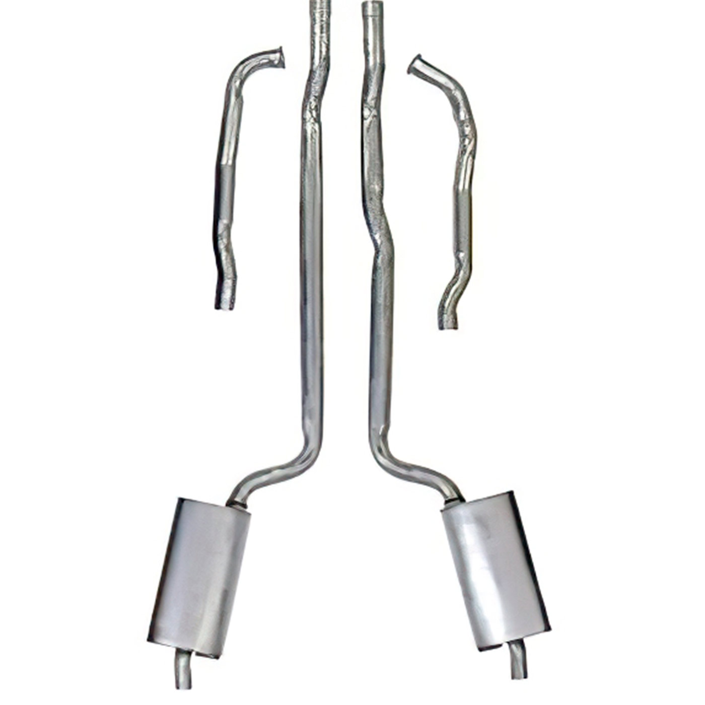 63 327 Base or Auto 2in Welded Exhaust System