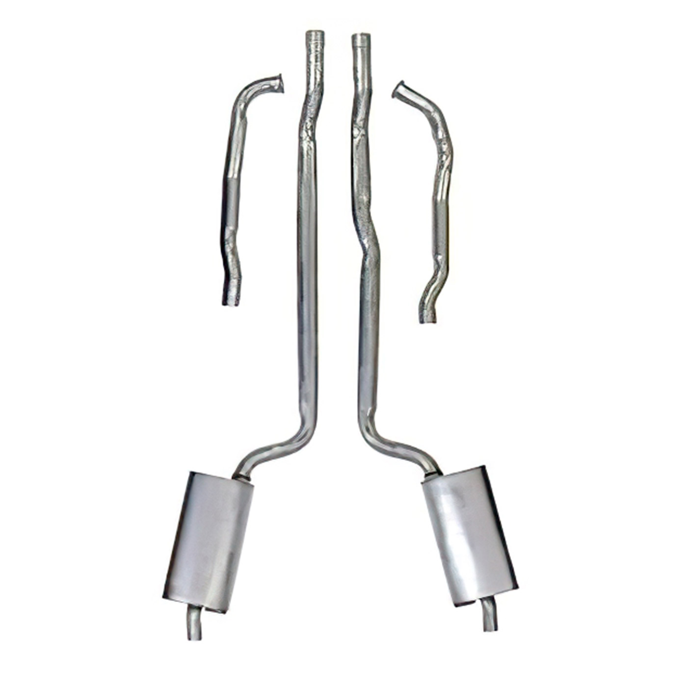 63 327 Hiperf or Manual 2 1/2in Welded Exhaust System