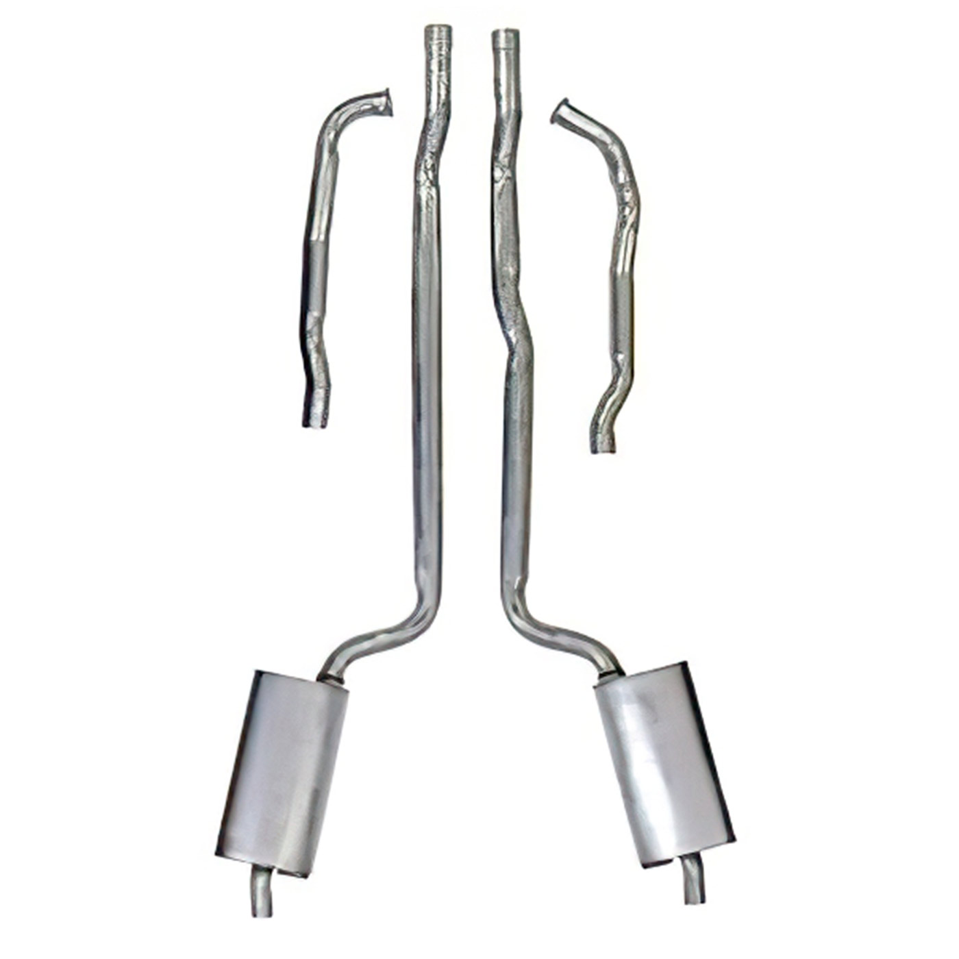 64-67 327 Base or Auto 2in Welded Exhaust System