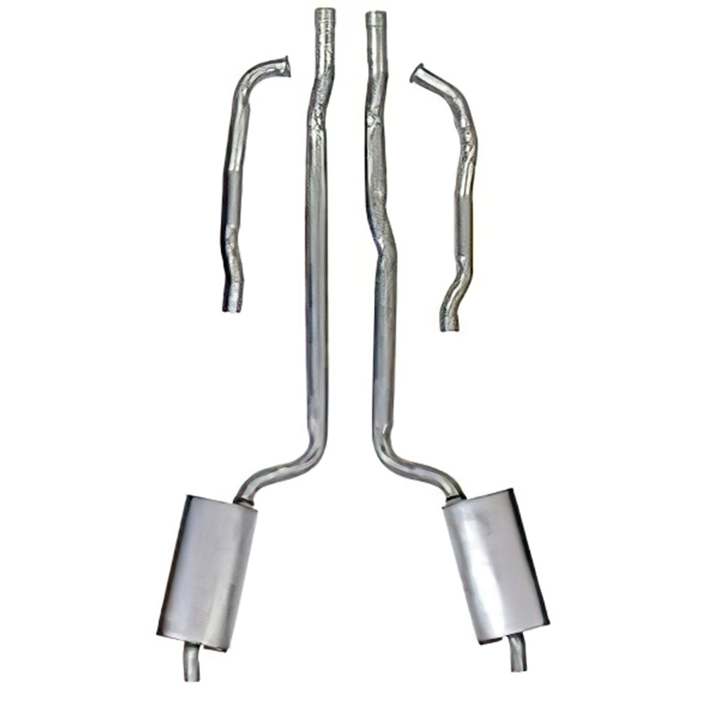 65-67 396/427 Manual 2 1/2in Welded Exhaust System