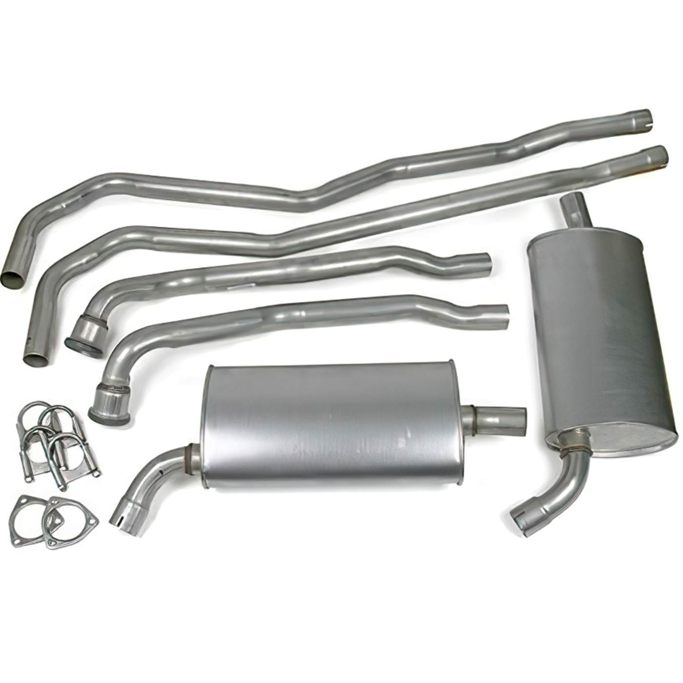 1968-1972 Exhaust System 327/350 4-Speed Hi Performance 2" to 2 1/2"