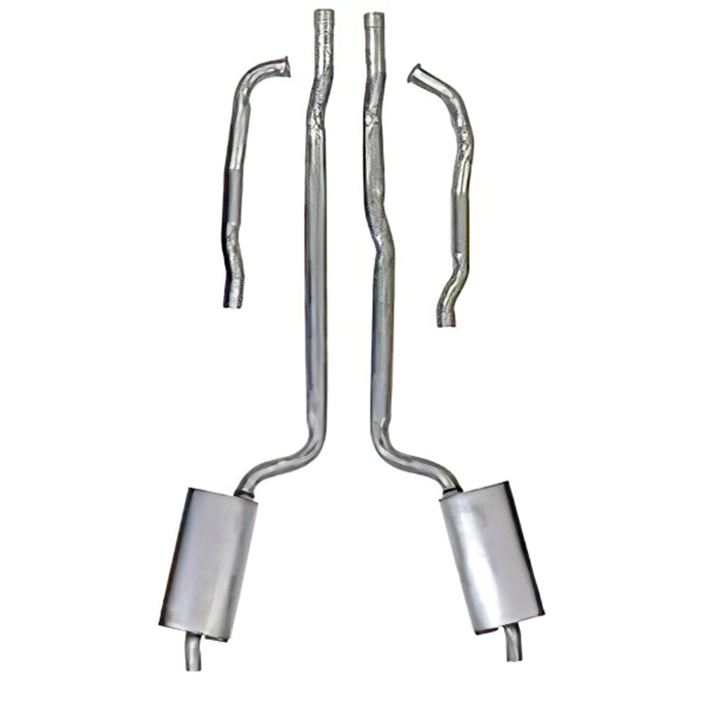 69-72 350 Auto 2in Welded Exhaust System