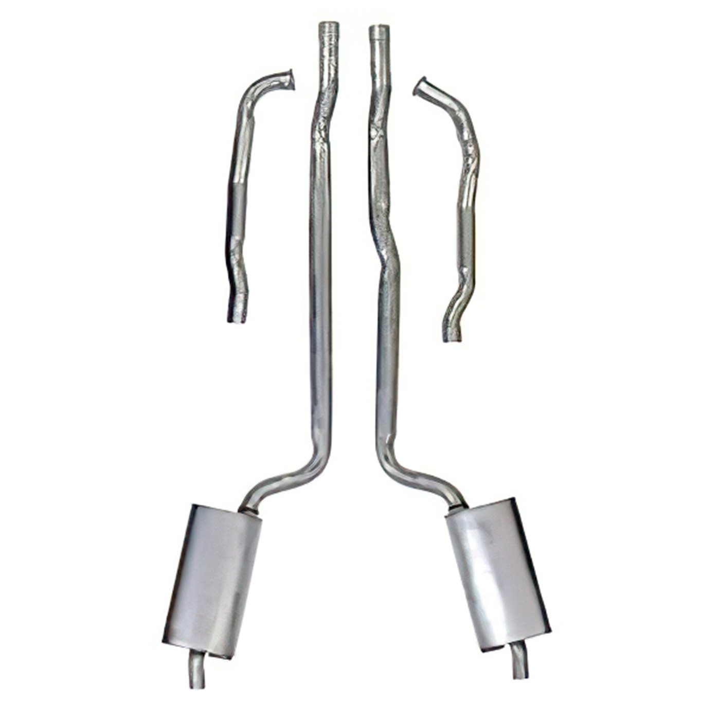 69 427 Auto 2 1/2-2in Welded Exhaust System