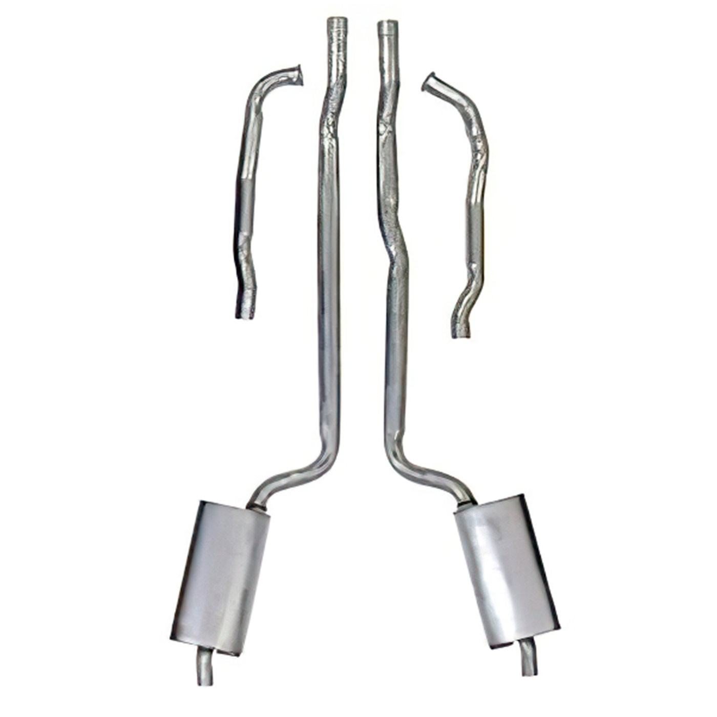 70-72 454 Manual 2 1/2in Welded Exhaust System