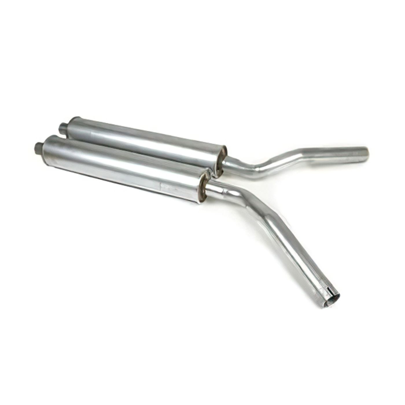 1956-1962 Round Off Road Mufflers -Correct Sound