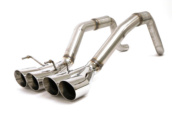 05-08 BBE Bullet Exhaust System - 4" Round Tips