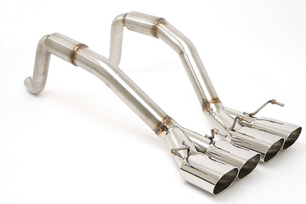 05-08 BBE Bullet Exhaust System - 4.5" Oval Tips