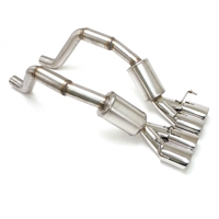 06-13 Z06/ZR1 B&B Bullet Exhaust System - 4.5" Oval Tips