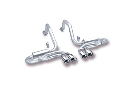 1997-2004 Corvette Borla "Stinger" Exhaust System - Quad 4" Oval Tips