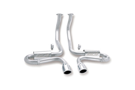 1997-2004 Corvette Borla "Stinger" Exhaust System - Dual 4" Tips