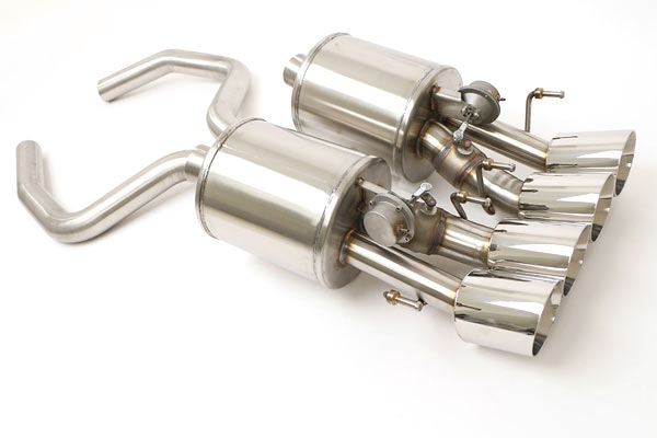 08 w/NPP BBE Fusion Exhaust System - 4" Round Tips
