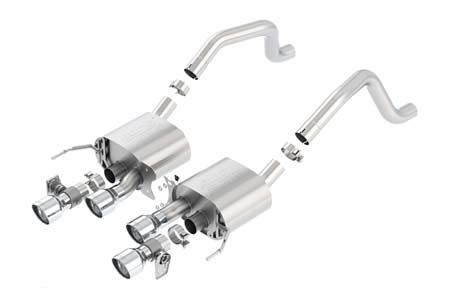 15-18 Z06 w/NPP Borla ATAK Exhaust System W/4.25" Round Angle Cut Tips (Default)