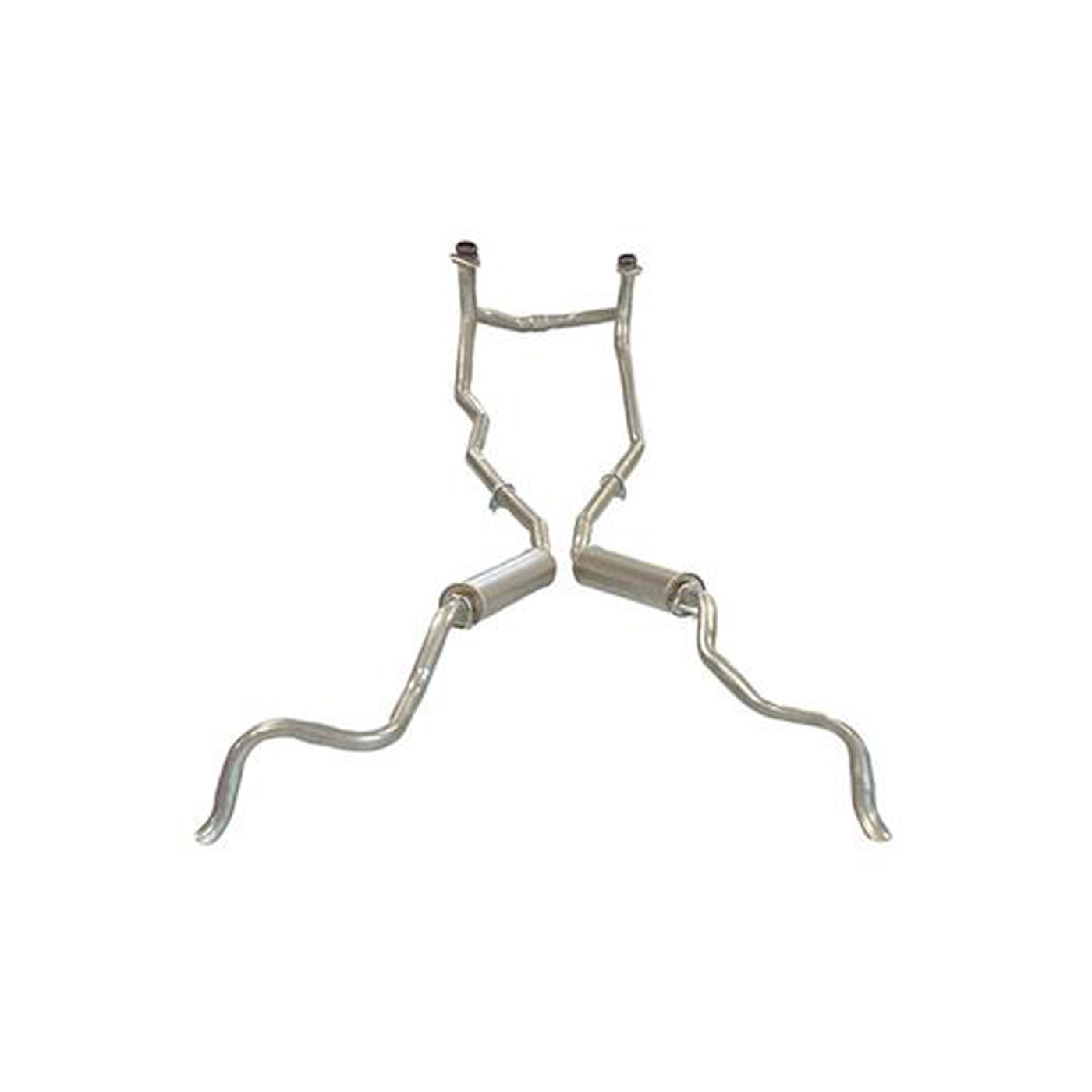 61-62 Hi-Perf Exhaust System w/ Magnaflow Mufflers