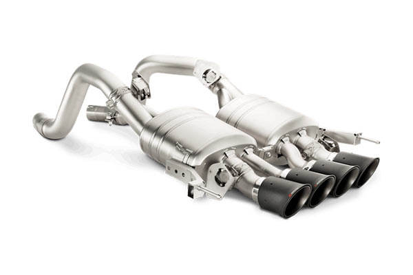 14-19 Akrapovic C7 Titanium Exhaust System W/ Carbon Tips