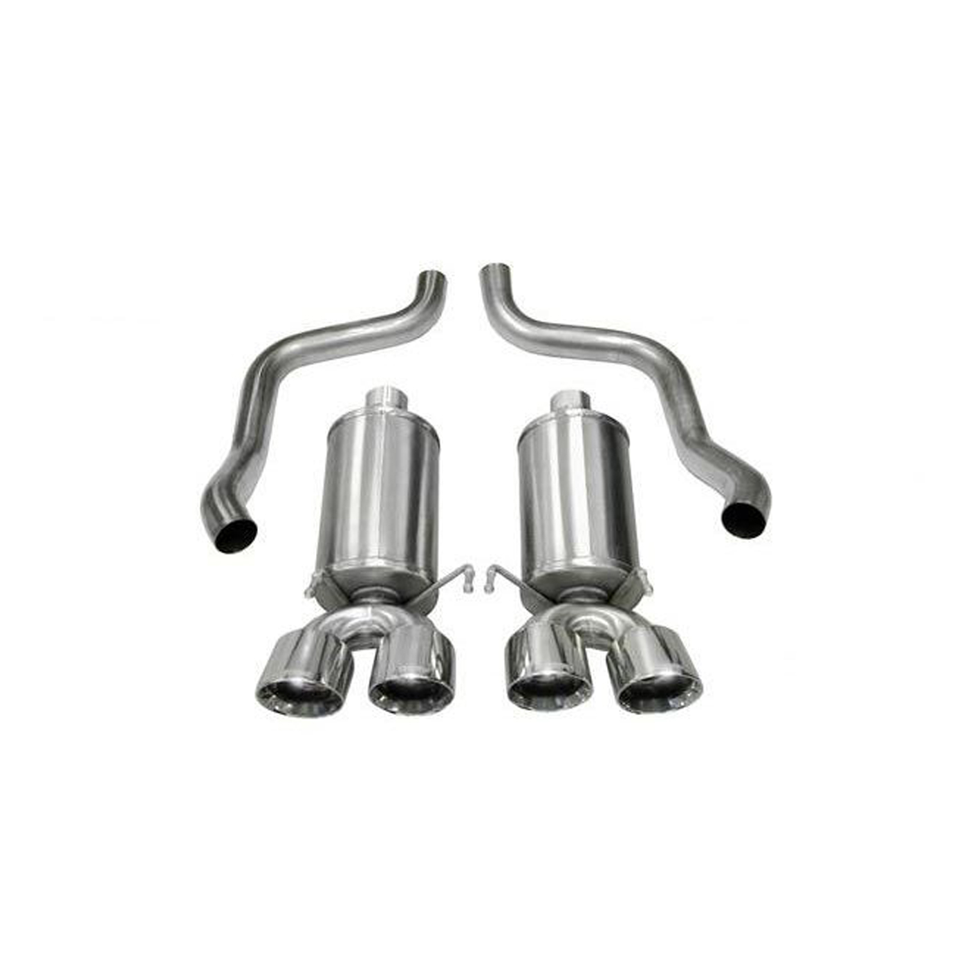 09-13 LS3 Corsa Xtreme Exhaust System - Quad 4.5in Polished Tips