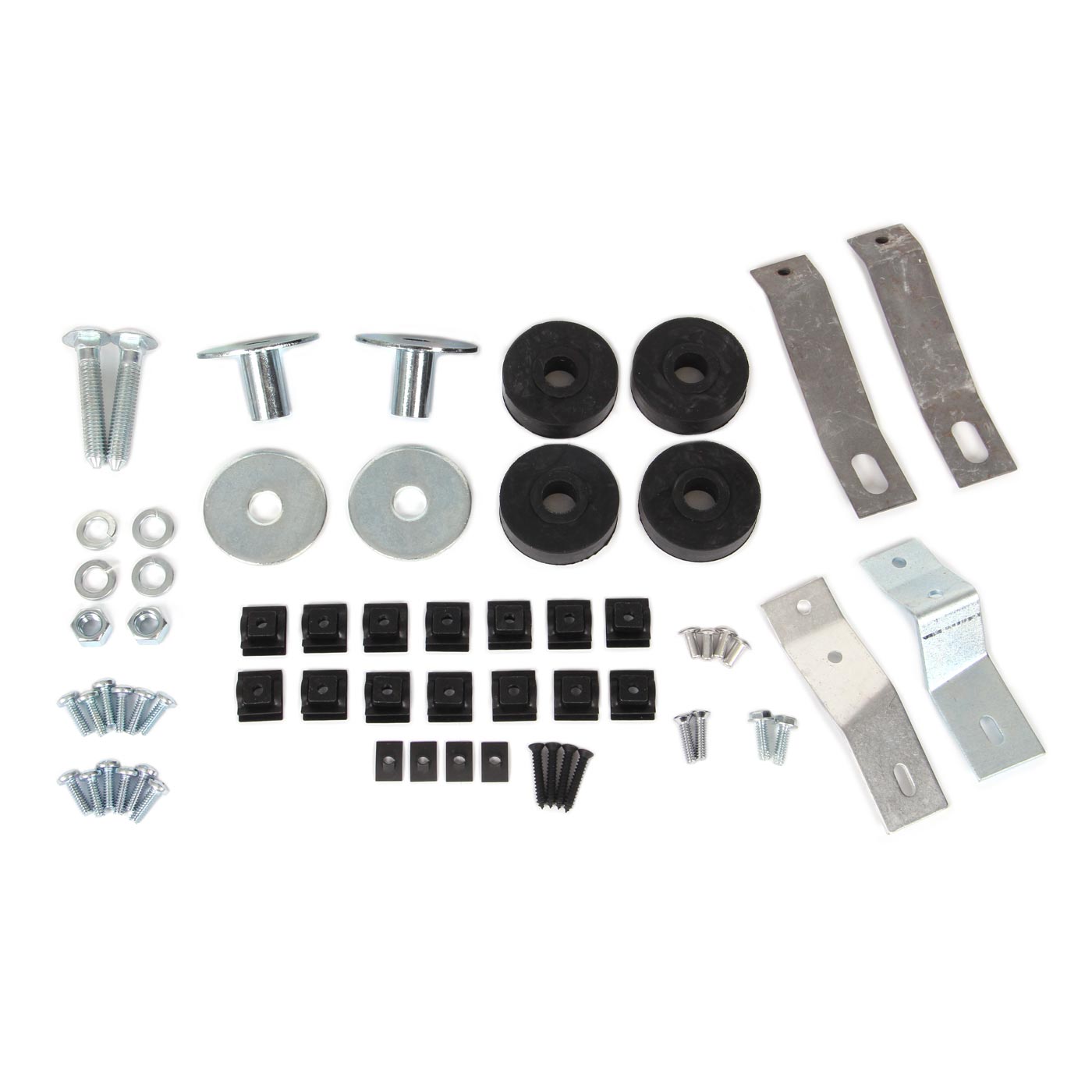 65-67 Side Exhaust Complete Mount Kit