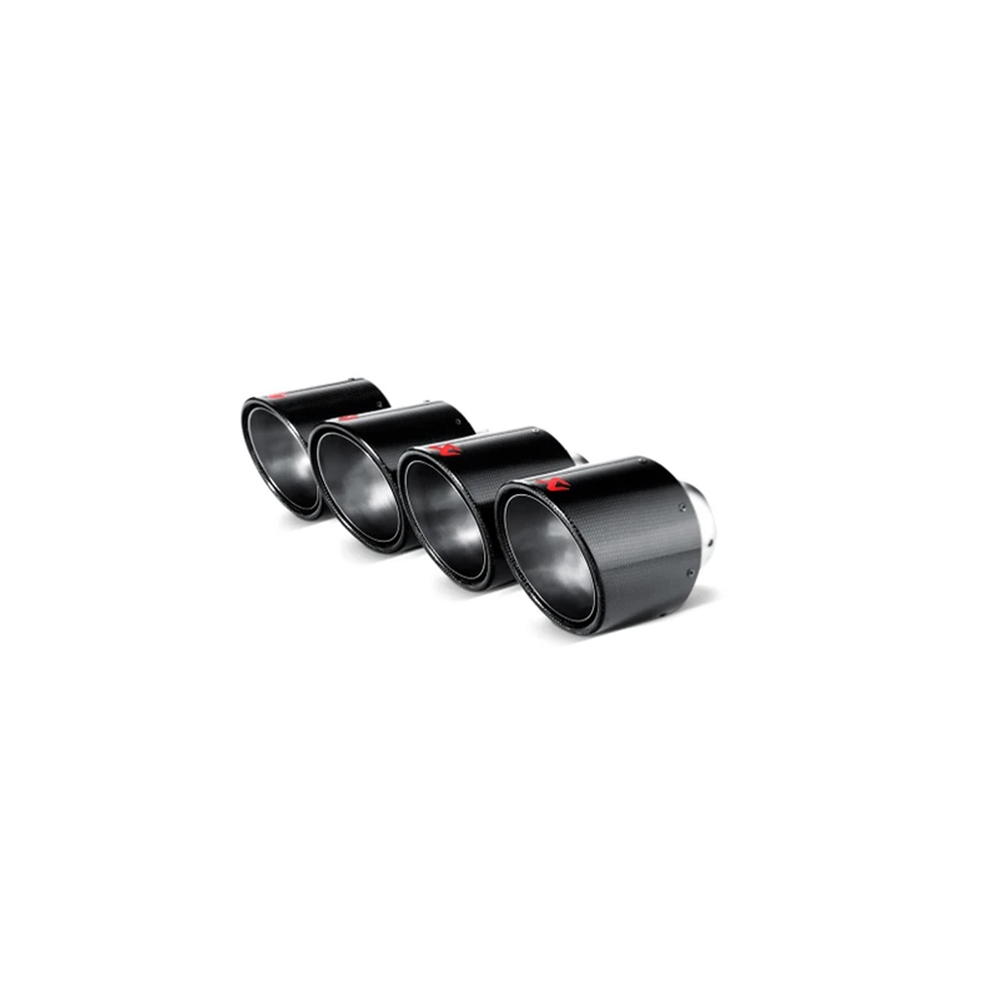 06-13 Akrapovic C6 Carbon Fiber Tail Pipe Set Z06 / ZR1 - 115mm