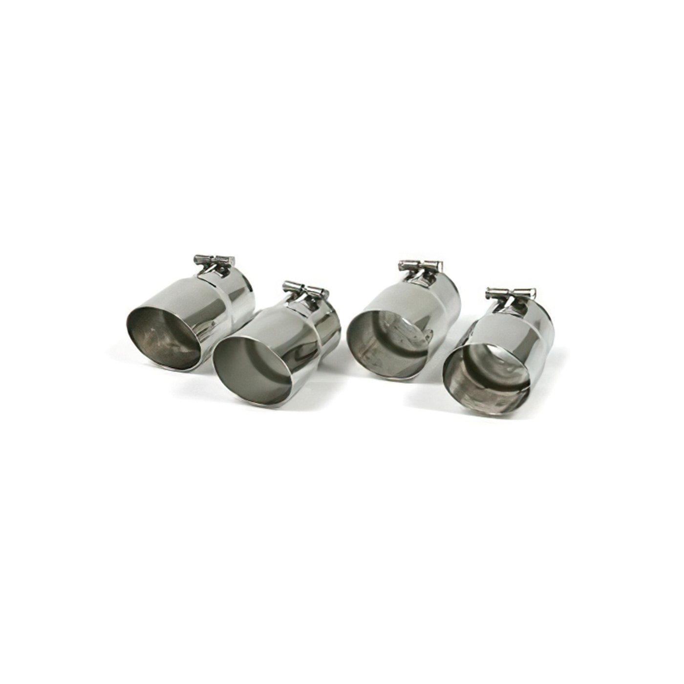 85-91 Angle Cut Stainless Exhaust Tips