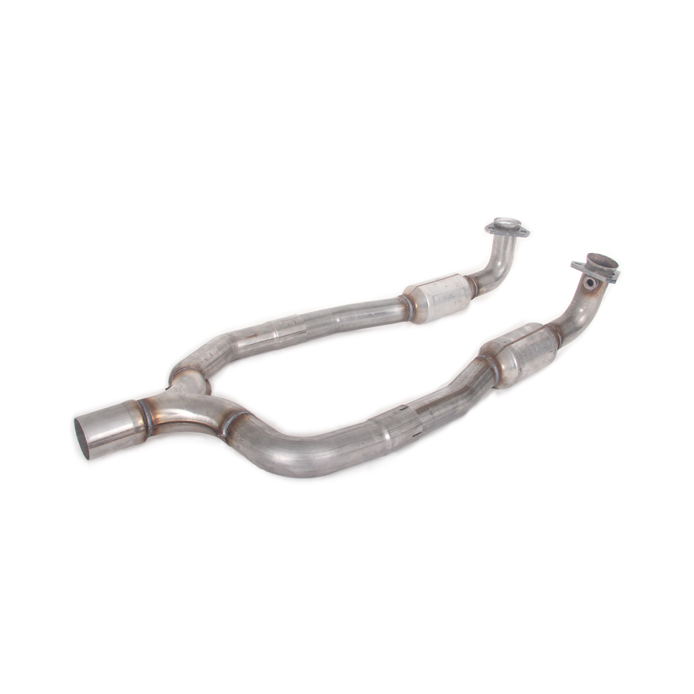 86-91 Front Exhaust Y-Pipe w/Resonators