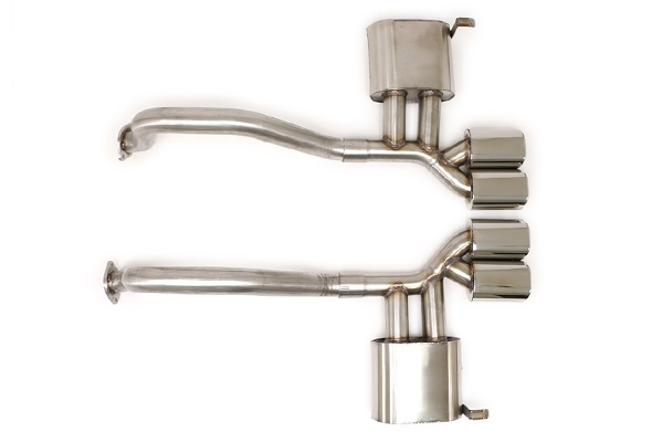 97-04 BBE PRT Tri-Flo Exhaust System - 4.5" Oval Tips
