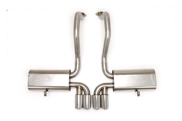 97-04 BBE RT66 Tri-Flo Exhaust System - Round Tips