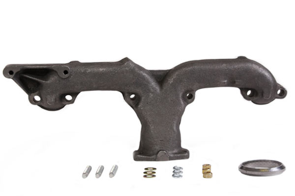62-65 327 2 1/2" LH Exhaust Manifold (Replacement)