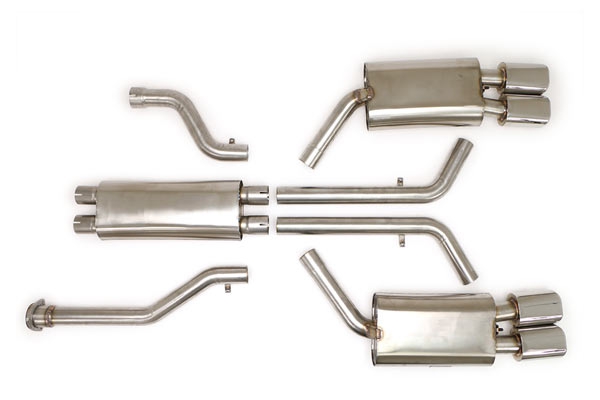 1992-1995 Corvette LT1 BBE Billy Boat 2 1/2" Tri-Flo Exhaust System 