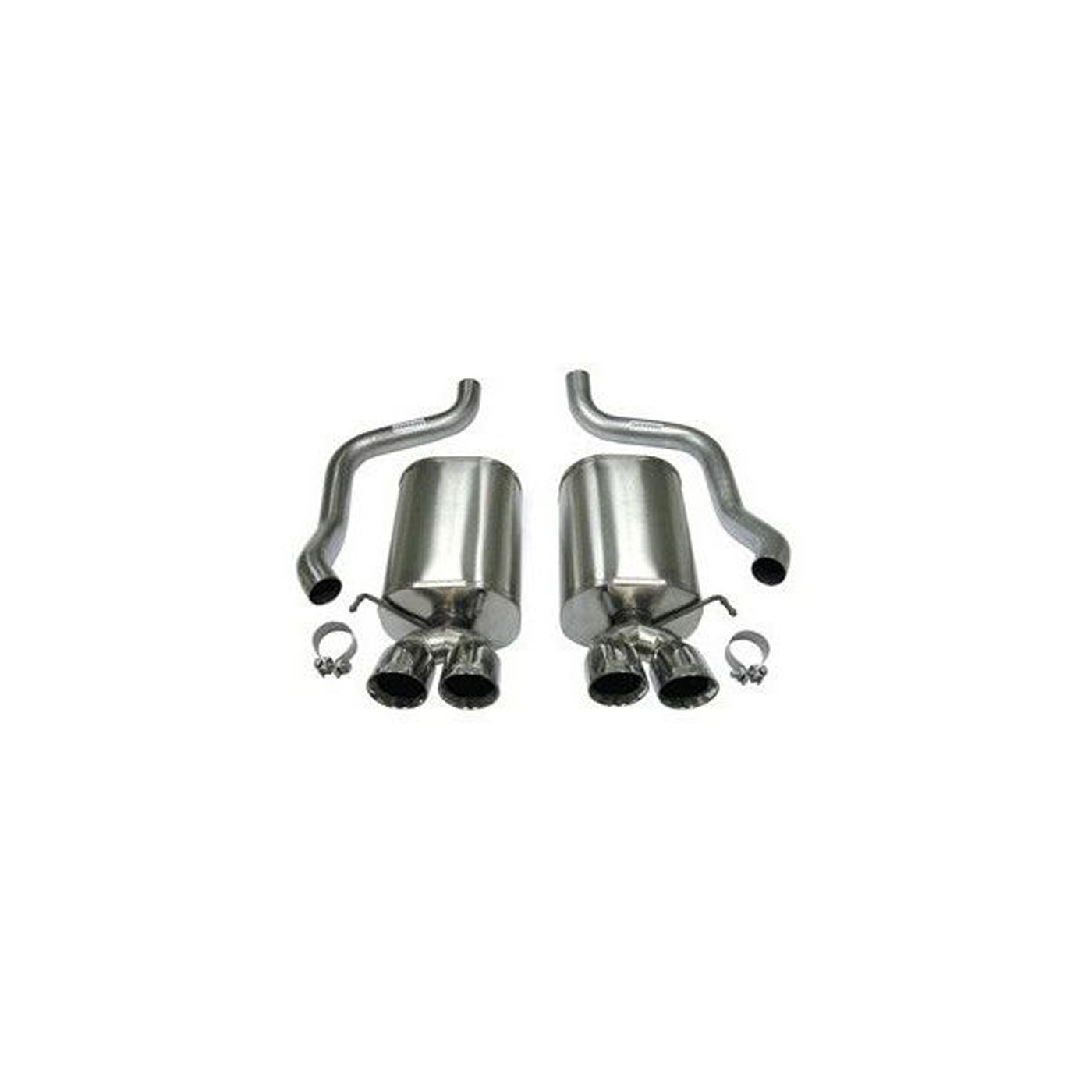 05-08 LS2/LS3 Corsa Sport Exhaust System - Quad 3.5in Polished Tips