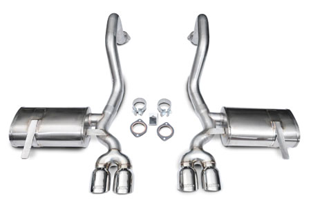 1997-2004 Corvette Corsa Xtreme Exhaust System - Quad 3.5" Pro Tips