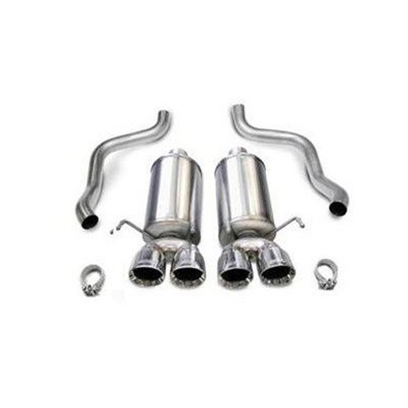 09-13 LS3 Corsa Xtreme Exhaust System - Quad 3.5in Polished Tips