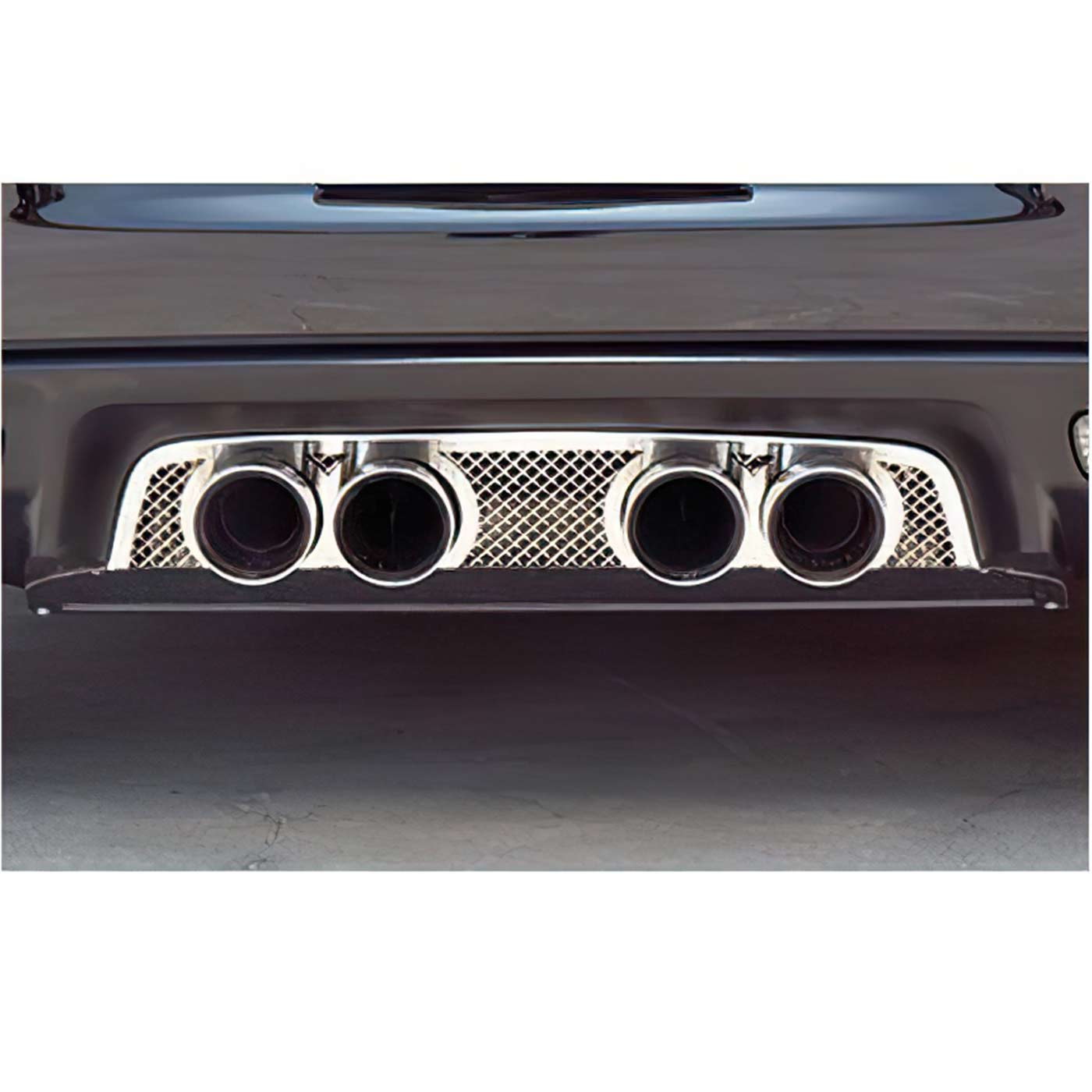 06-13 Z06 & NPP Laser Mesh Exhaust Port Filler Panel