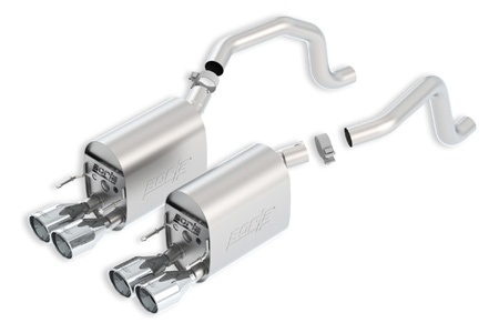 2005-2008 Corvette LS2/LS3 BORLA S-Type II Exhaust System w/Round Tips (New Design)
