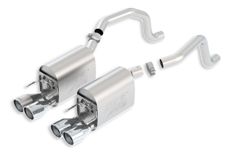 2005-2008 LS2/LS3 BORLA ATAK Exhaust System w/Round Tips (New Design)