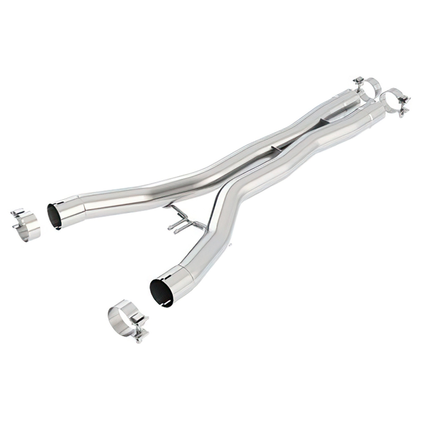 14-19 BORLA 2.75in Smog Legal X-Pipe (Cut & Clamp)