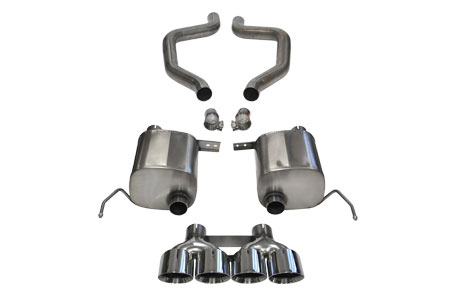 15-18 Z06 Corsa Xtreme Axle Back Exhaust System w/Quad 4.5" Tips (Default)
