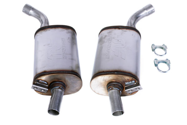 63-67 2" Magnaflow Aluminized Mufflers