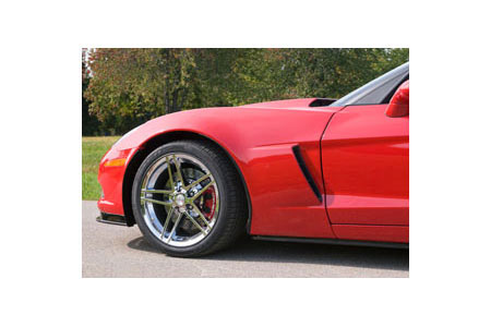2005-2013 Corvette Z06 Style ACI Front Fiberglass Fender (Hand Laid)