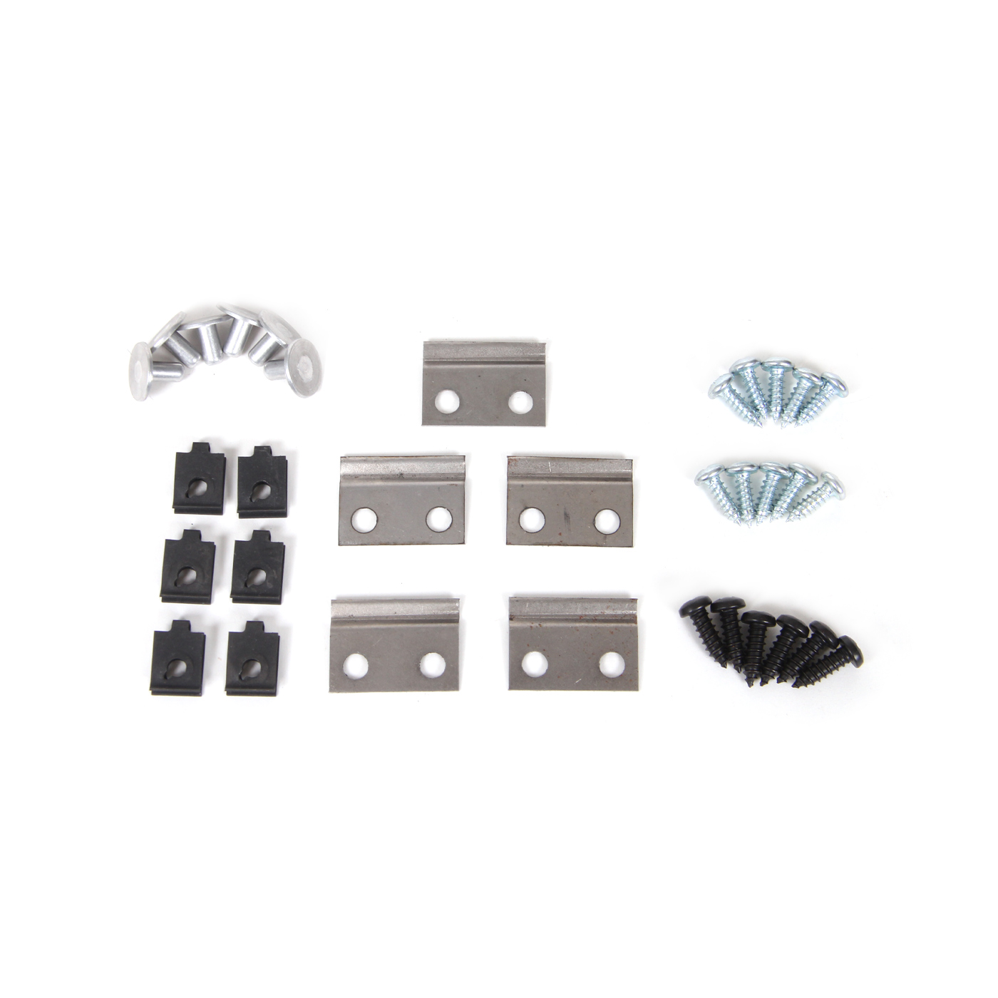 63-64 Grill Lower Molding Clips & Mount Hardware